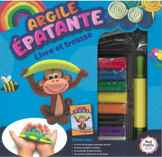 Argile épatante : livre et trousse N. éd. - COLLECTIF