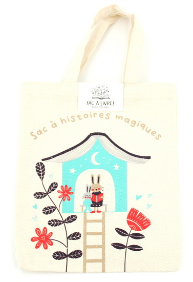 Petit sac pour livre enfant - Sac à histoires magiques