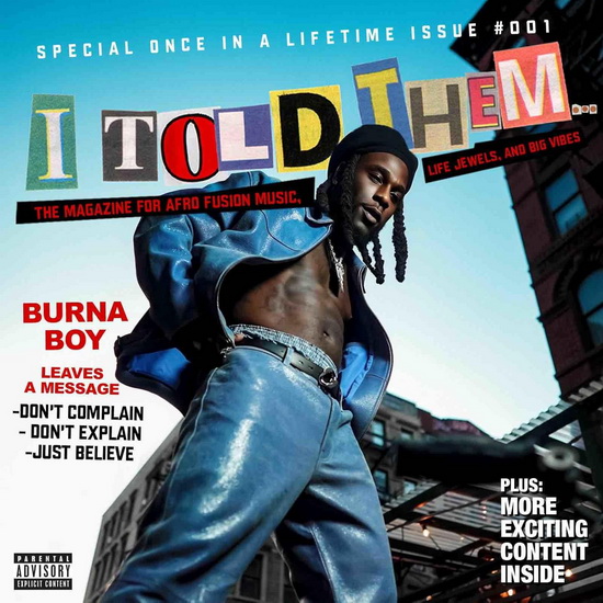 I Told Them.. (Vinyle) - BURNA BOY