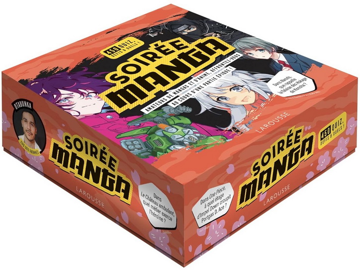 Soirée Manga : 450 quiz, défis et duels !