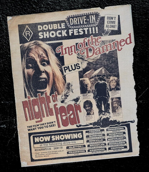 Inn of the Damned & Night of Fear (Blu-ray) - TERRY BOURKE