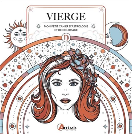 Vierge : mon petit cahier d&#39;astrologie et de coloriage - HAUMEA