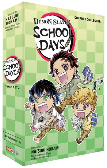 Demon slayer : school days #01-02 Cof. collector - NATSUKI HOKAMI - KOYOHARU GOTOUGE