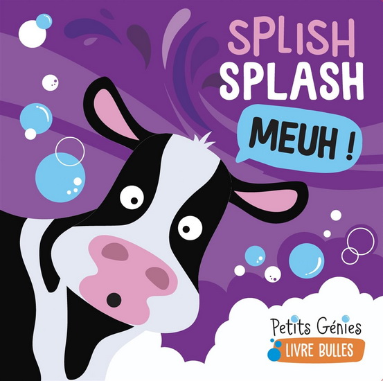 Splish Splash Meuh : livre bain - COLLECTIF