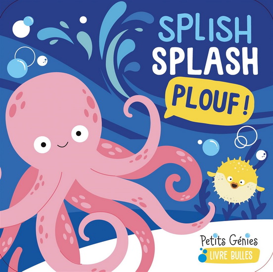 Splish Splash Plouf : livre bain - COLLECTIF