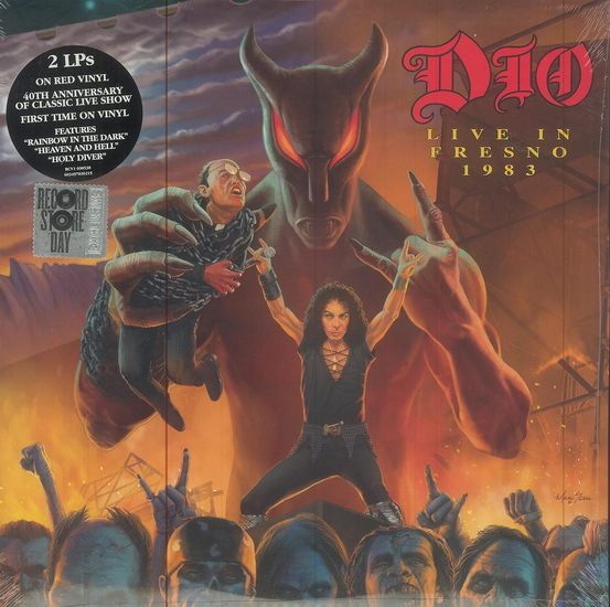 Live In Fresno (2 Vinyle - Rouge) - DIO
