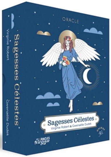 Oracle des sagesses célestes : recevez des messages de vos guides célestes Cof. - VIRGINIE ROBERT - GWENAËLLE DUDEK