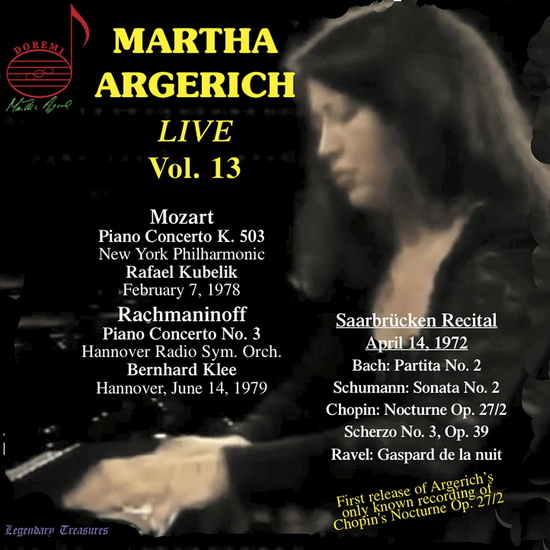 Martha Argerich Live, Vol. 13 (2 CD) - COMPILATION CLASSIQUE