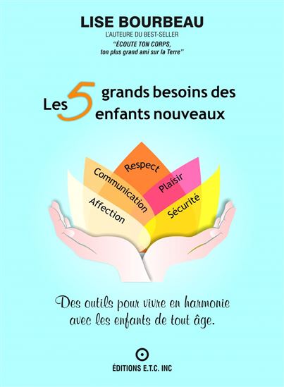 Les 5 grands besoins des enfants nouveaux : des outils pour vivre en harmonie avec les enfants de tout âge - LISE BOURBEAU