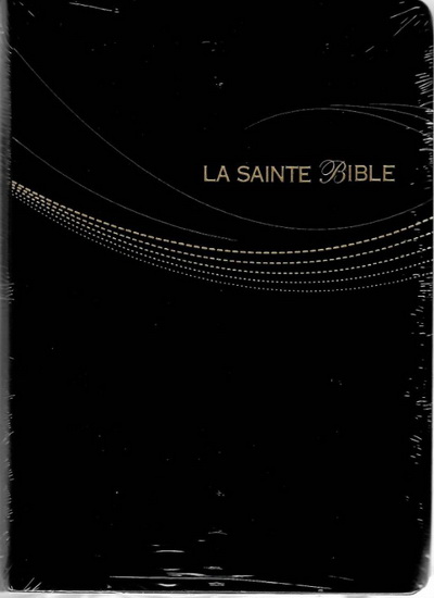 Bible Louis Segond caractères moyens sans onglets (noir) - COLLECTIF