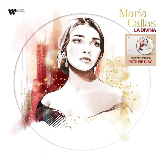 La Divina Maria Callas (Best Of) (Vinyle) - COMPILATION CLASSIQUE