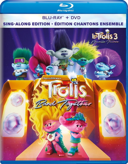 Trolls Band Together (Les Trolls 3 : Nouvelle tournée)(Blu-ray+DVD) - WALT DOHRN