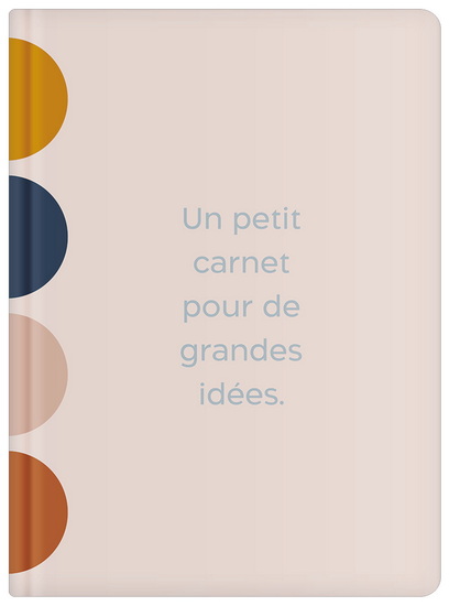 Cahier de notes ligné XL - Grandes idées