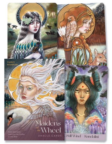 Maidens of the Wheel Oracle Cards - TAMMY WAMPLER