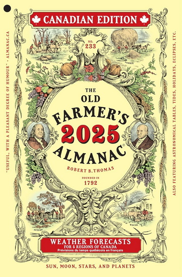The Old Farmer&#39;s Almanac 2025 Canadian Edition - COLLECTIF