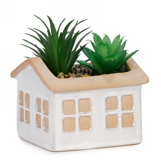 Succulente pot maison en céramique