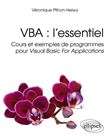 VBA : l'essentiel : cours et exemples de programmes pour Visual basic for applications - VÉRONIQUE PLIHON-HEIWY