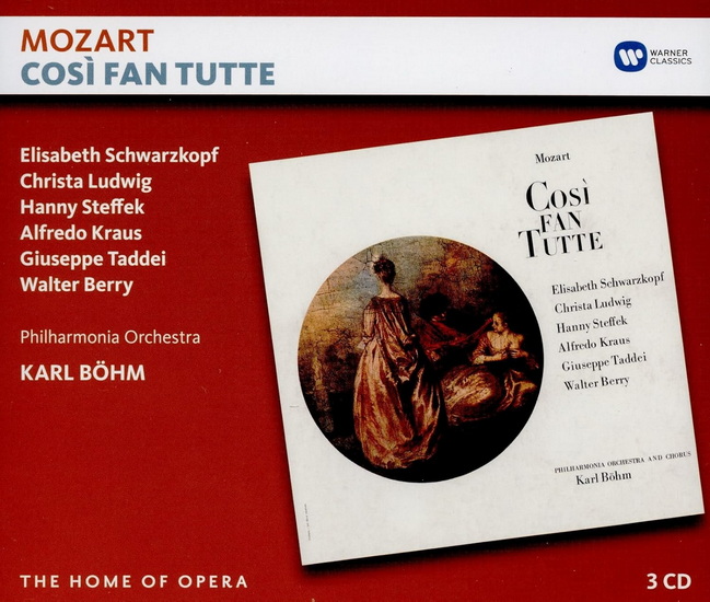 Mozart: Cosi Fan Tutte (3 CD) - WOLFGANG AMADEUS MOZART
