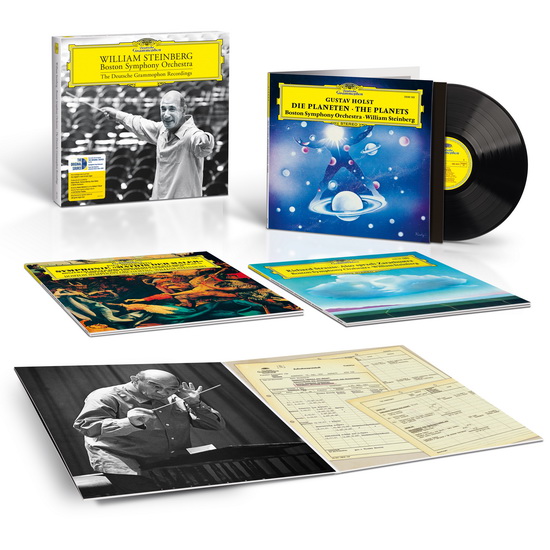 William Steinberg & Boston Symphony Orchestra: The Deutsche Grammophon Recordings (3 Vinyle) - COMPILATION CLASSIQUE