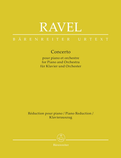 Concerto (Piano) - MAURICE RAVEL