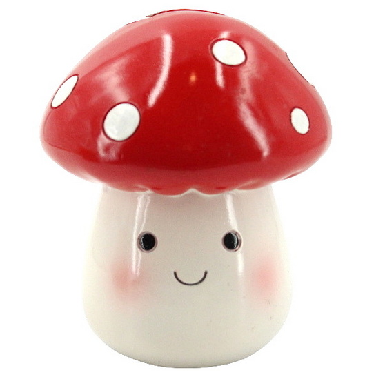 Tirelire champignon