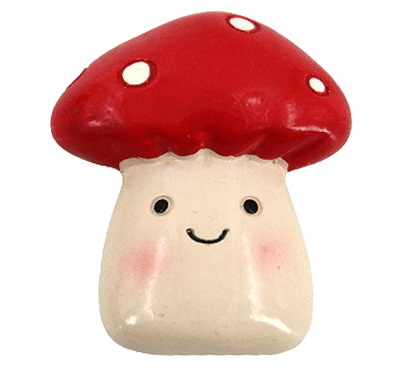 Aimant champignon rouge