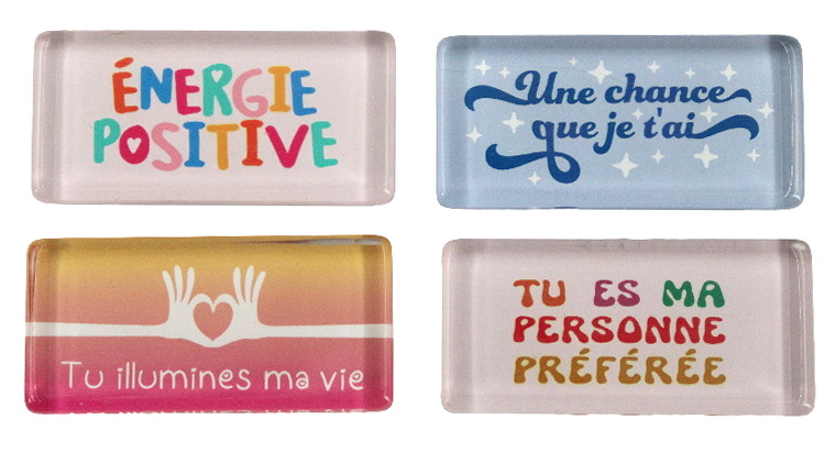 Aimant rectangulaire citation 4AS