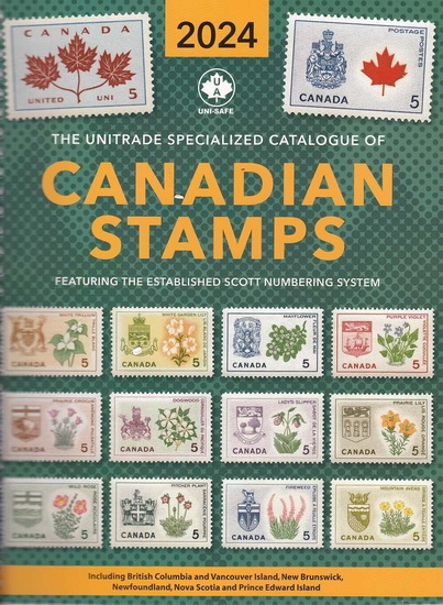 Unitrade Specialized Catalogue of Canadian Stamps 2024 - COLLECTIF