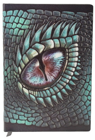 Journal embossé Œil de dragon 192p