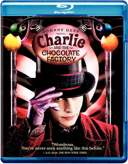 Charlie and the Chocolate Factory (Blu-ray) - TIM BURTON
