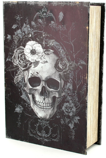 Boîte livre tête de mort