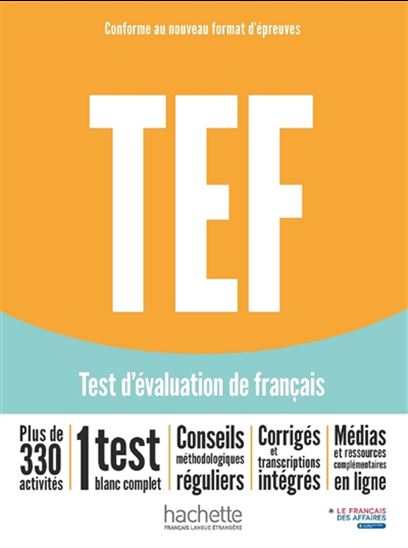 Tef : test d&#39;évaluation de français - ALBAN MOMMÉE