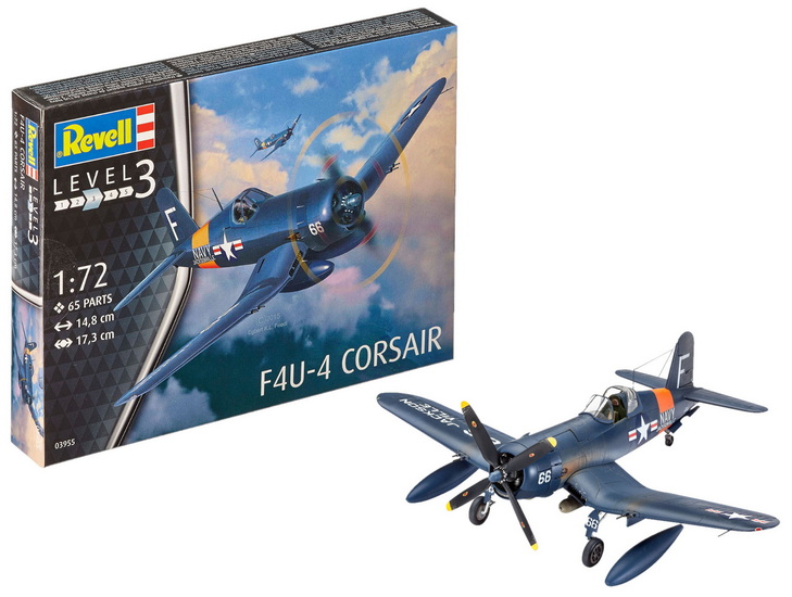 Avion de chasse F4U-4 Corsair 1/72