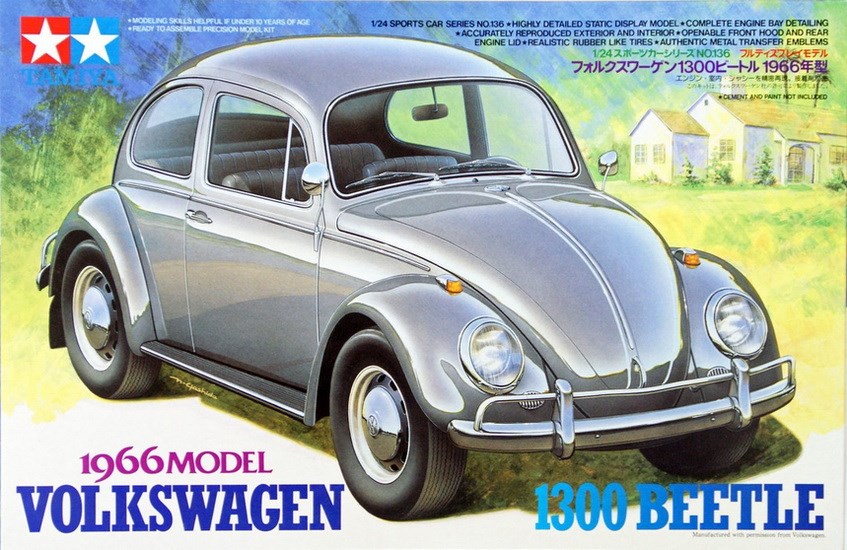 Volkswagen 1300 Beetle 1966 1/24
