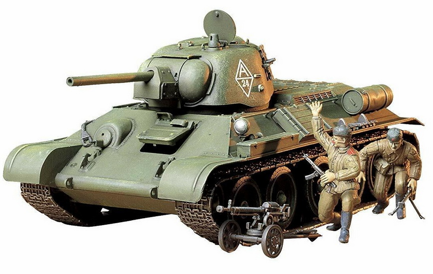 Char d&#39;assaut Soviétique T-34/76 CHTZ 1/35