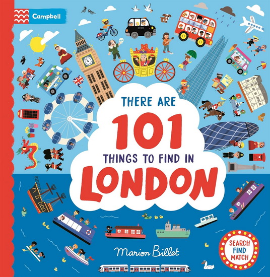 There Are 101 Things to Find in London - MARION BILLET