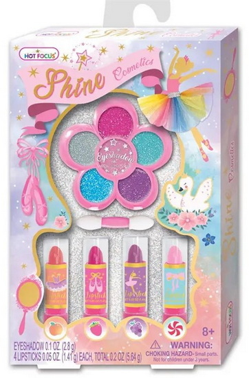 Ens. Baumes à lèvre et pallette de maquillage