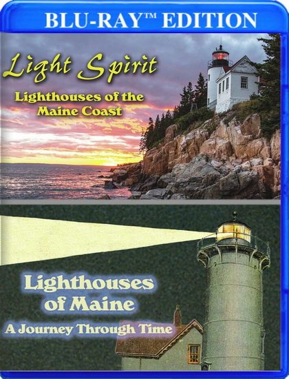 Light Spirit: Lighthouses of the Maine Coast & Lighthouses of Maine: A Journey... (Blu-ray) - JEFF DOBBS