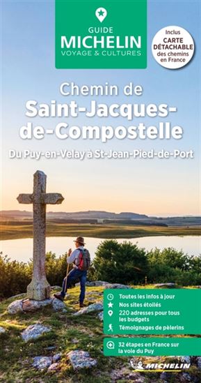 Chemin de Saint-Jacques-de-Compostelle : du Puy-en-Velay à St-Jean-Pied-de-Port N. éd. - COLLECTIF