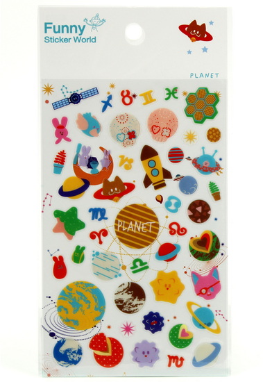 Gommettes exploration espace