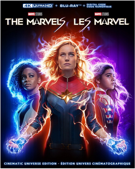 The Marvels (Les Marvel) (4K+Blu-ray) - NIA DACOSTA