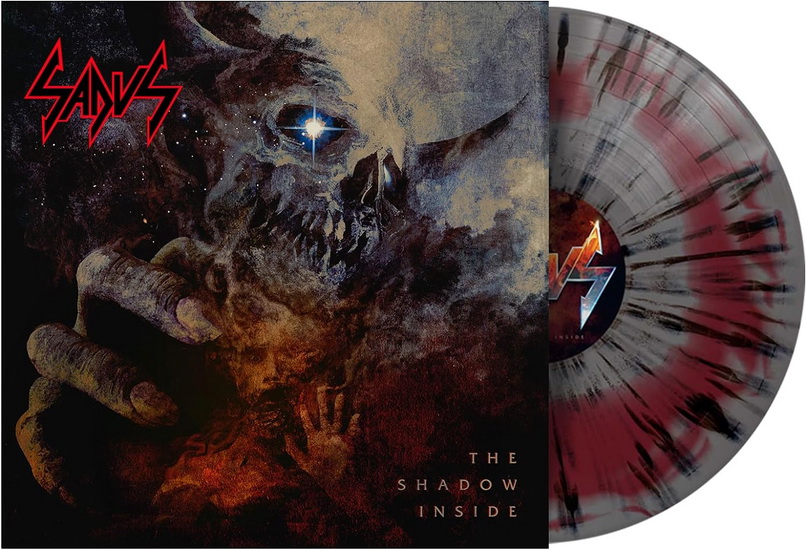 The Shadow Inside (Vinyle) (Argenté - Rouge & Noir Éclaboussés) - SADUS
