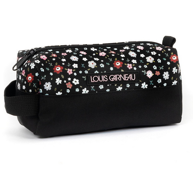 Étui à crayons avec poignée - Fleurs