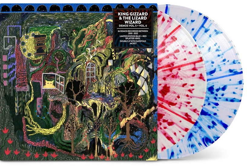 Demos Vol. 5 + Vol. 6 (Vinyle - Rouge et Bleu) - KING GIZZARD & THE LIZARD WIZARD