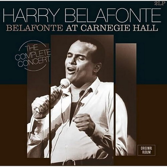 Belafonte At Carnegie Hall (2 Vinyles 180g - Couleur) - HARRY BELAFONTE