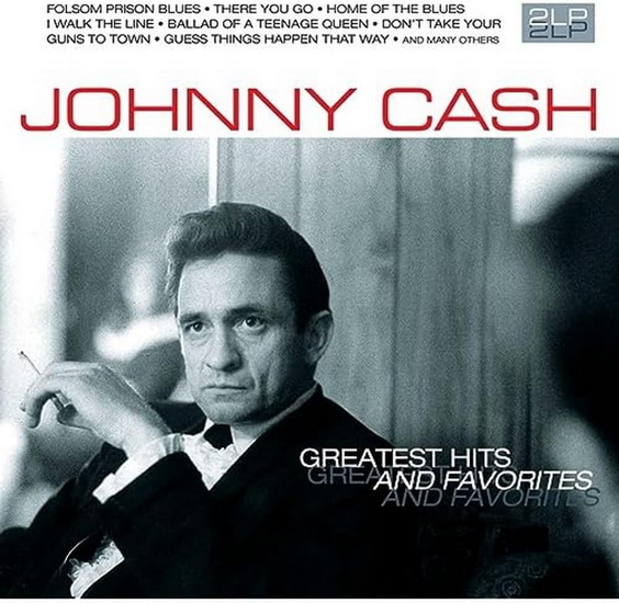Greatest Hits And Favorites (2 Vinyles 180g - Rouge Translucide - JOHNNY CASH
