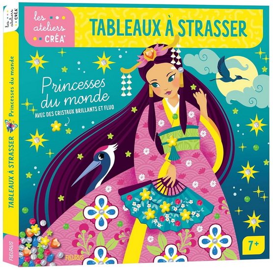 Tableaux à strasser : princesses du monde - SANDRINE LAMOUR
