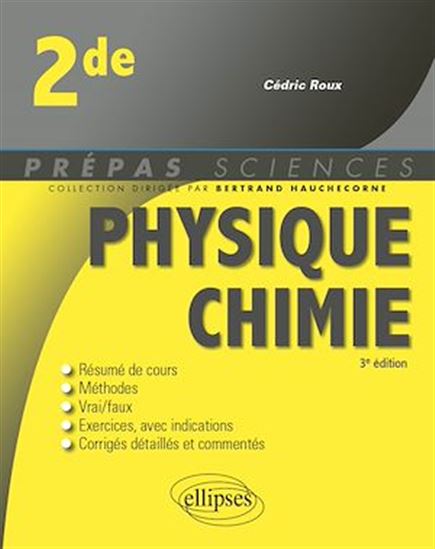 Physique-chimie - Seconde - CÉDRIC ROUX