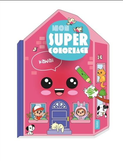 Mon super coloriage kawaii - COLLECTIF