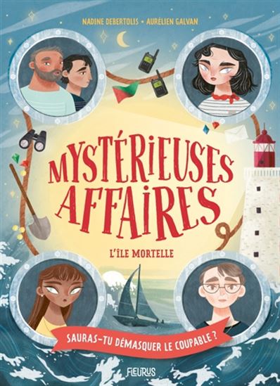 L&#39;Île mortelle - NADINE DEBERTOLIS - AURÉLIEN GALVAN